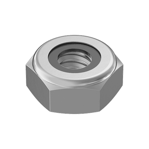 Columbia 10-24 Nyloc Low Profile Nut